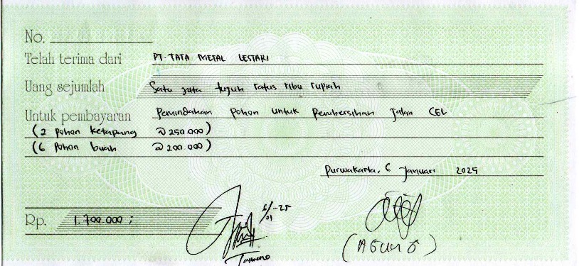 TML - Penyediaan tanaman untuk penghijauan pabrik oleh HERLIANA FLORA